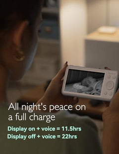 Momcozy 1080P BM01 Video Baby Monitor with Camera and Audio
