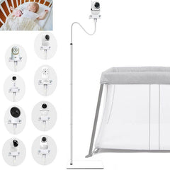 Baby Monitor Floor Stand – Adjustable Mount, Universal Compatibility