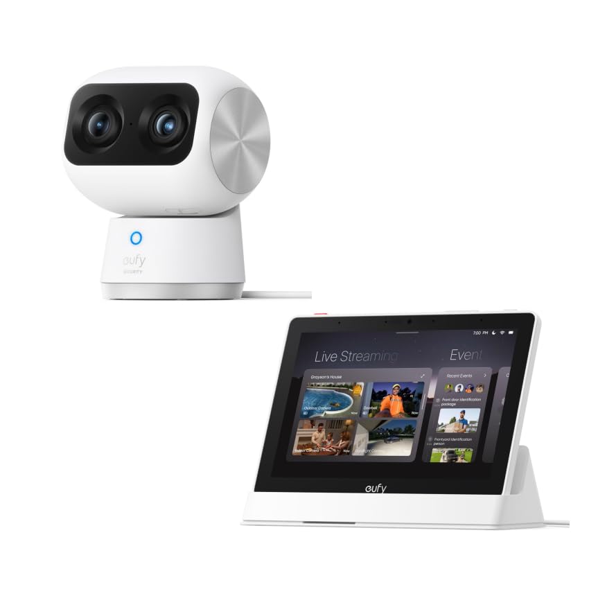 Dual-Camera 4K WiFi Baby Monitor with Smart Display