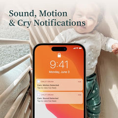 Pulse Oxygen Baby Monitor Sock with 1080P WiFi Camera