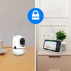 No-WiFi 2-Camera PTZ Baby Monitor