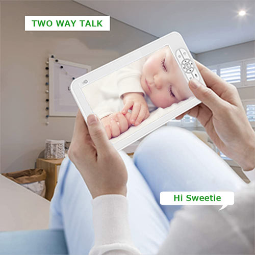1080P Split-Screen Baby Monitor with 7-Inch Screen