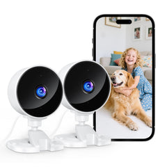 Baby Monitor – Night Vision, 2-Way Audio, Motion Detection, Alexa Compatible, Home Security Cam