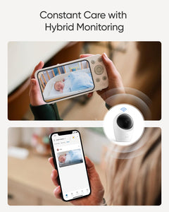 Baby Monitor – WiFi/No WiFi, PTZ, 24/7 Recording, Built-in Battery