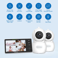 Baby Monitor – 6" Split Screen