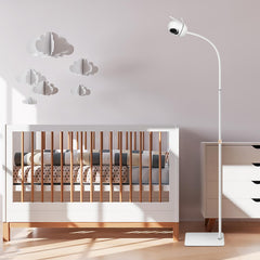 Baby Monitor Floor Stand – 67" Adjustable Height, 1/4" Screw Mount, Universal Compatibility