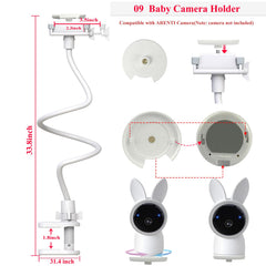 Baby Monitor Mount – Flexible Holder, Universal Compatibility