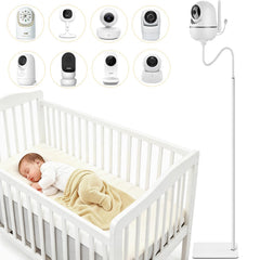 Baby Monitor Floor Stand – Adjustable Holder, Universal Compatibility