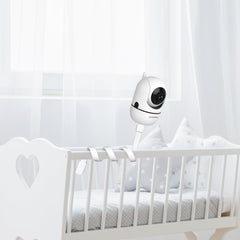 Baby Monitor – 5" IPS, No WiFi, Long Battery, VOX Mode, Portable Camera, Audio & Video