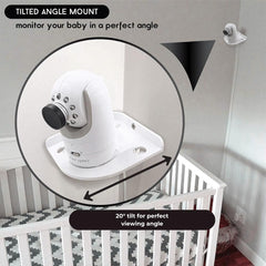 Baby Monitor Mount – Corner Shelf, DXR-8 & Arlo Compatible