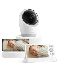 Baby Monitor – WiFi/No WiFi, PTZ, 24/7 Recording, Built-in Battery
