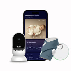 Pulse Oxygen Baby Monitor Sock with 1080P WiFi Camera