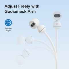 2-Camera Split-Screen Baby Monitor with 7-Inch Touch Screen and Floor Stand