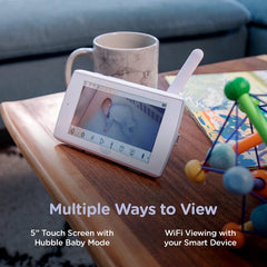 WiFi Baby Monitor with 5-Inch Touchscreen Camera