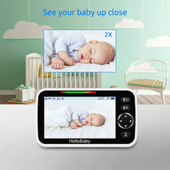 No-WiFi 2-Camera PTZ Baby Monitor