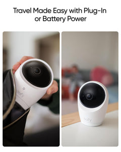 Baby Monitor – WiFi/No WiFi, PTZ, 24/7 Recording, Built-in Battery