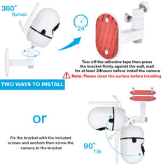 Baby Monitor Mount – Adjustable Wall Stand, Universal Compatibility