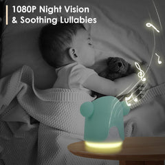 1080P WiFi Baby Monitor with Camera and Audio
