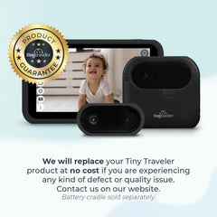 AI Smart Wireless Baby Car Monitor with Cry/Laugh Detection, Virtual Fence & 1000ft Night Vision Range