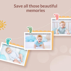 WiFi Baby Monitor with 5-Inch Screen, Cry Detection, Sleep Tracking & Environmental Sensors