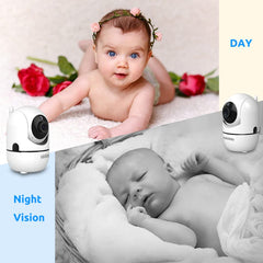 No-WiFi 2-Camera PTZ Baby Monitor
