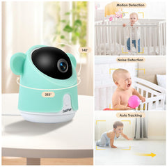 1080P WiFi Baby Monitor with Camera and Audio