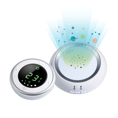 Audio Baby Monitor – Breathing Sensor, Night Light, White Noise, 2000 ft Range
