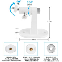 Baby Monitor Mount – Adjustable Wall Stand, Universal Compatibility