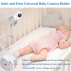 Baby Monitor Floor Stand – Flexible Adjustable Mount, Universal Compatibility