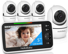 No-WiFi 2-Camera PTZ Baby Monitor