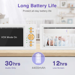 JouSecu Video Baby Monitor