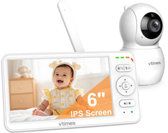 VTimes Baby Monitor with Camera and Audio, No WiFi