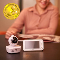 2-Camera Video Baby Monitor with Pan-Tilt Camera