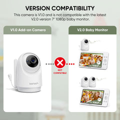 Baby Monitor – 7" Split Screen