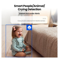 5MP WiFi Baby Monitor Camera with Auto Tracking