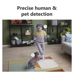 Dual-Lens PTZ WiFi Baby Monitor Camera