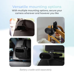 AI Smart Wireless Baby Car Monitor with Cry/Laugh Detection, Virtual Fence & 1000ft Night Vision Range