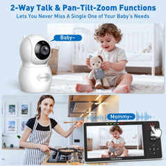 Baby Monitor – 6" Split Screen