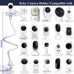 Baby Monitor Floor Stand – Flexible Adjustable Mount, Universal Compatibility
