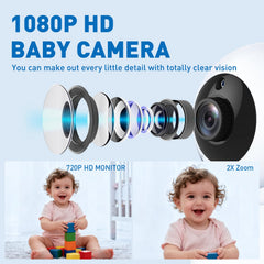 Baby Monitor – 6" Split Screen
