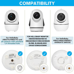 Baby Monitor Mount – Adjustable Wall Stand, Universal Compatibility