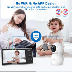Baby Monitor – 6" Split Screen