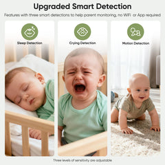 Baby Monitor – 7" Split Screen
