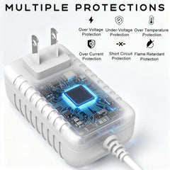 Charger – 5V, Compatible with VTech VM901/VM919HD/VM819 Parent Unit, 5ft Cord