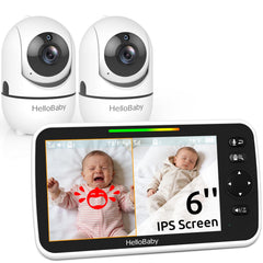 Baby Monitor – 6" Split Screen