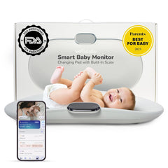 All-in-One Smart Baby Changing Pad with Medical-Grade Scale, AI App & Night Light System