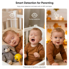 bonoch 2K Baby Monitor with Camera and Audio