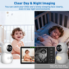 Baby Monitor – 6" Split Screen