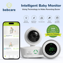 1080P Pan-Tilt Baby Monitor with Audio Unit