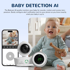 1080P Pan-Tilt Baby Monitor with Audio Unit